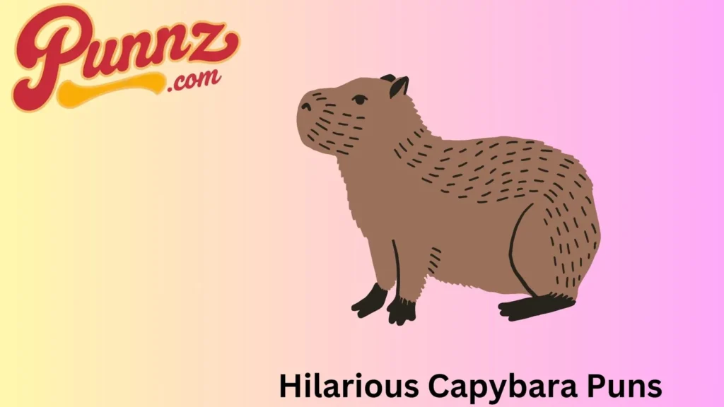 Funny capybara puns 