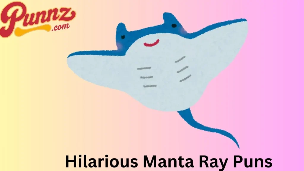 Funny manta ray puns and jokes 