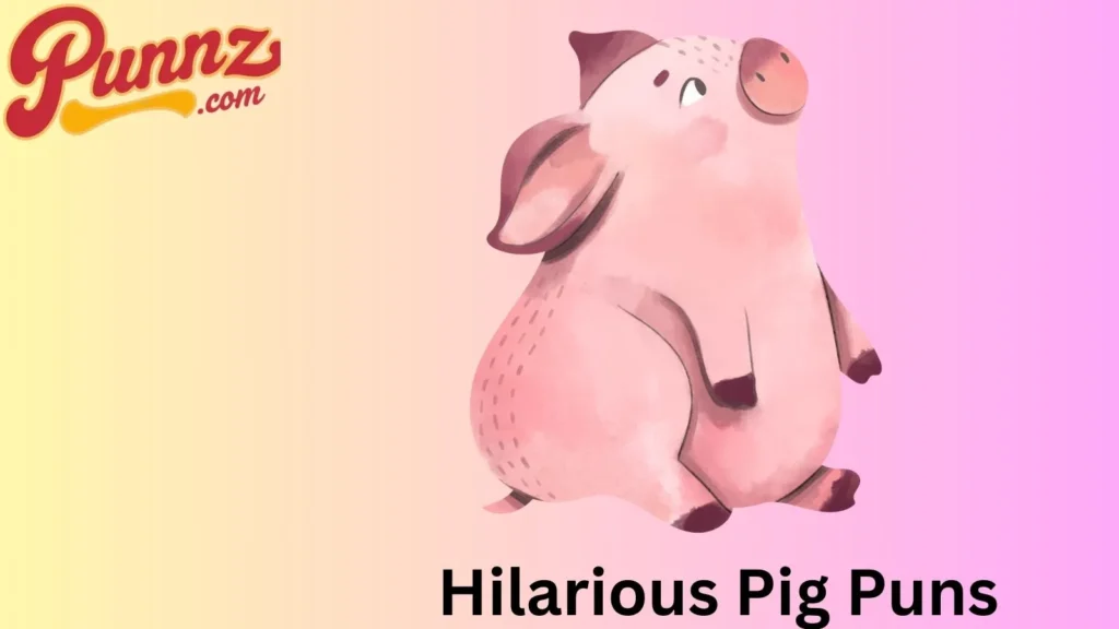 Hilarious Pig Pun