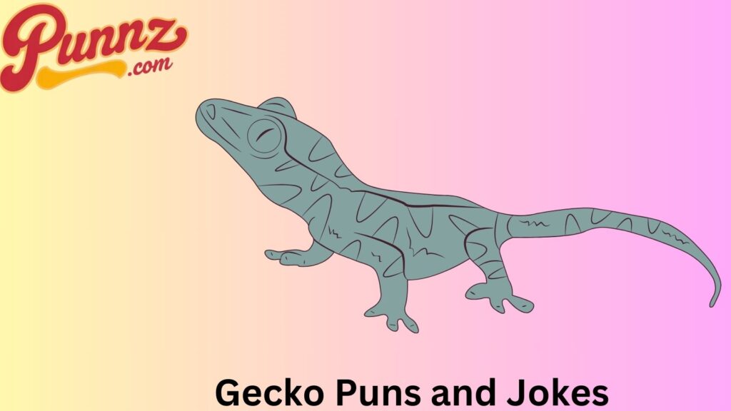 Playful Gecko Puns for Social Media Fun