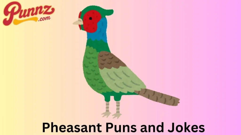 Creating your own pheasant puns