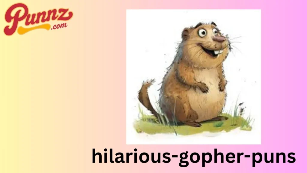 Cute gopher puns