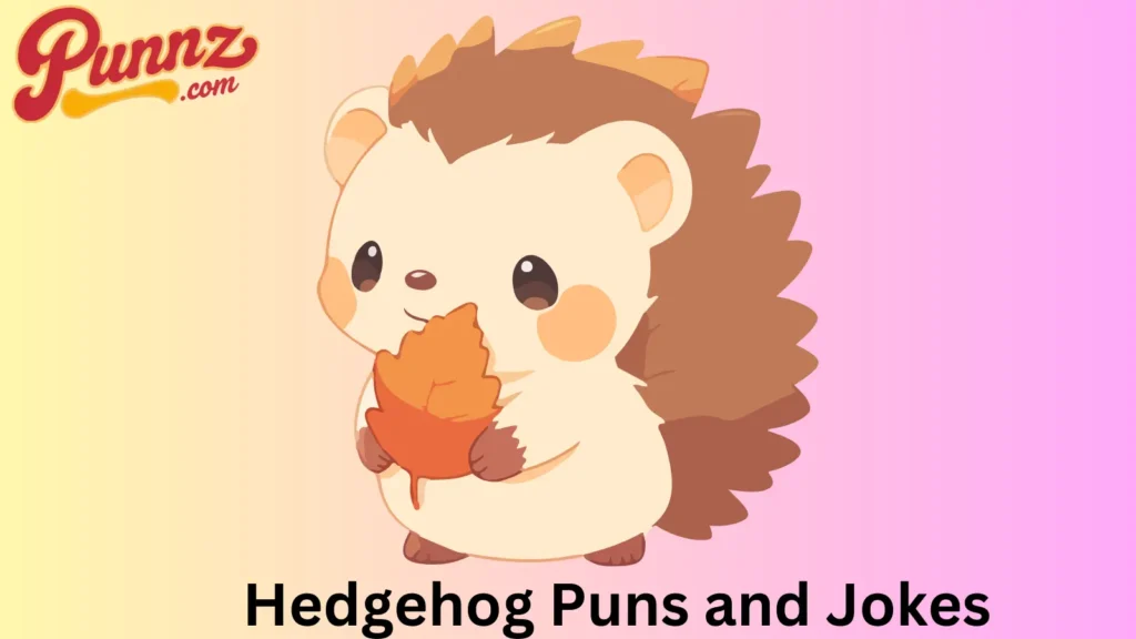 Cute hedgehog puns