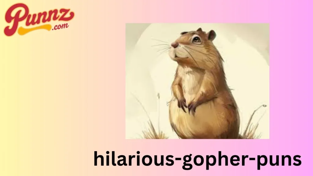 Funny gopher puns