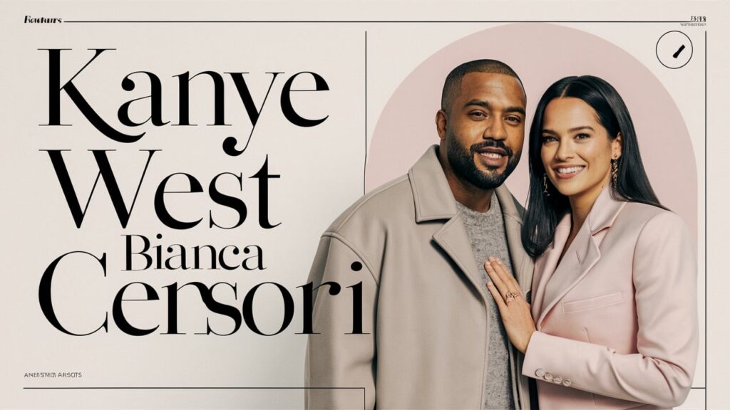 Kanye West and Bianca Censori