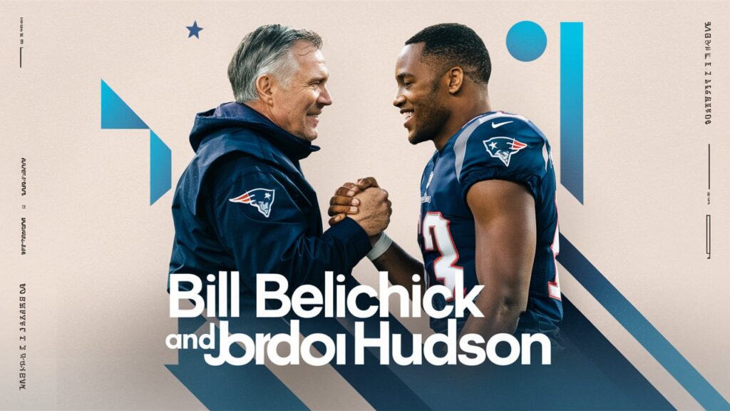 Bill Belichick and Jordon Hudson
